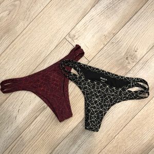 Set of 2 RVCA bikini bottoms